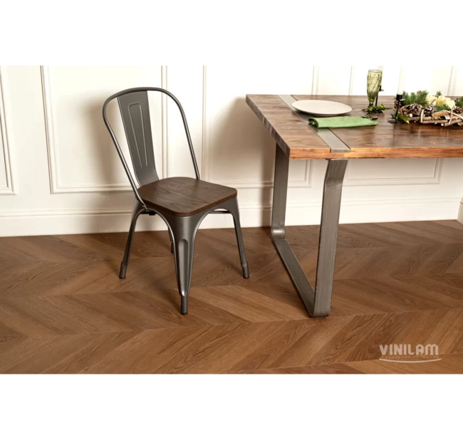 Виниловый ламинат Vinilam Паркет Шеврон Плезир I1651102 Виниловый ламинат Vinilam Паркет Шеврон Плезир I1651102