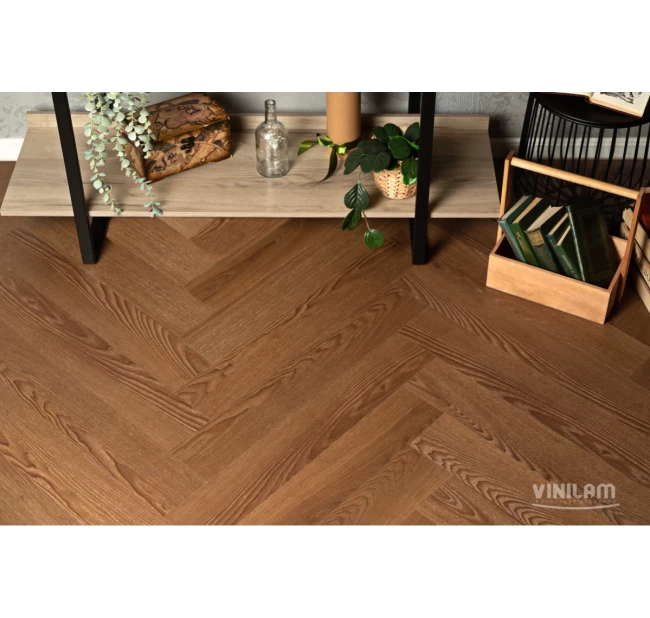 Виниловый ламинат Vinilam Herringbone Паркет Винсент IS11200 Виниловый ламинат Vinilam Herringbone Паркет Винсент IS11200