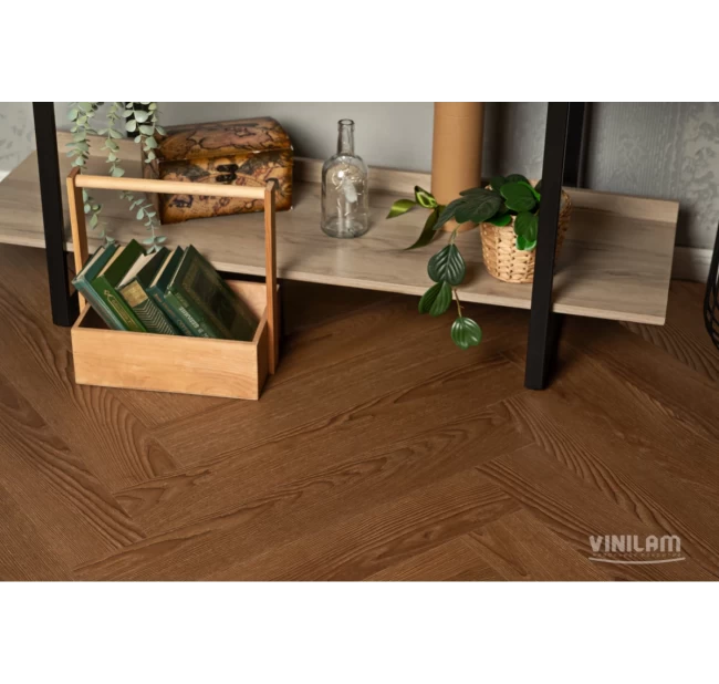 Виниловый ламинат Vinilam Herringbone Паркет Винсент IS11200 Виниловый ламинат Vinilam Herringbone Паркет Винсент IS11200