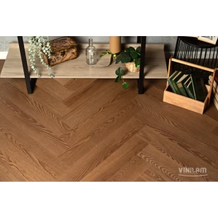 Виниловый ламинат Vinilam Herringbone Паркет Винсент IS11200
