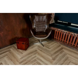 Виниловый ламинат Vinilam Herringbone Паркет Классический IS11166