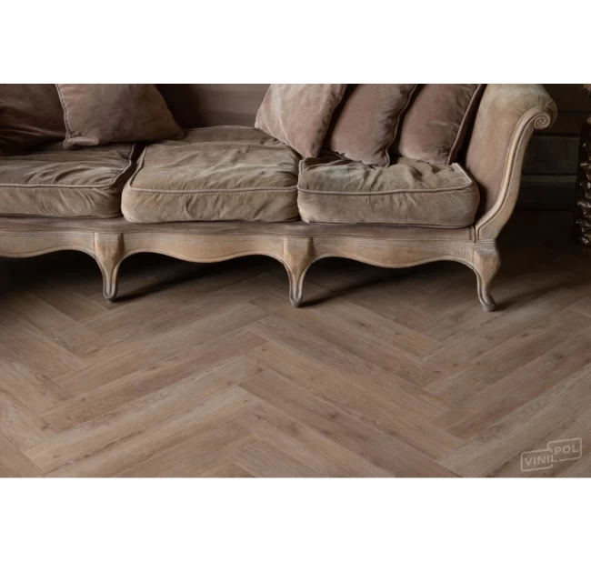 SPC Ламинат Vinilam VinilPol Herringbone Паркет Бруно 9965 SPC Ламинат Vinilam VinilPol Herringbone Паркет Бруно 9965