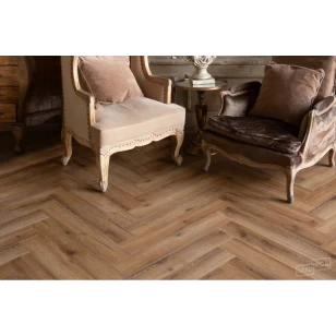 SPC Ламинат Vinilam VinilPol Herringbone Паркет Франческо 9933