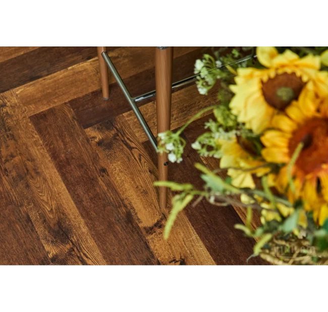 Кварц-виниловый пол Vinilam Herringbone Glue Паркет Парижский GD11155 Кварц-виниловый пол Vinilam Herringbone Glue Паркет Парижский GD11155