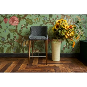 Кварц-виниловый пол Vinilam Herringbone Glue Паркет Парижский GD11155