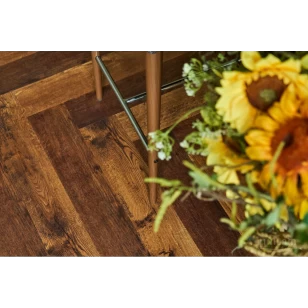 Кварц-виниловый пол Vinilam Herringbone Glue Паркет Парижский GD11155
