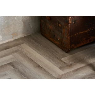 Кварц-виниловый пол Vinilam Herringbone Glue Паркет Эрмитаж GD11122