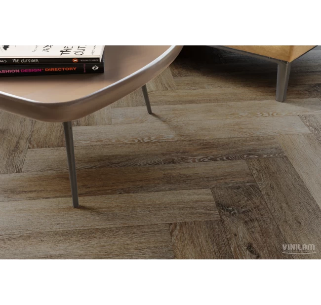 Виниловый ламинат Vinilam Herringbone Паркет Тусон IS11377 Виниловый ламинат Vinilam Herringbone Паркет Тусон IS11377