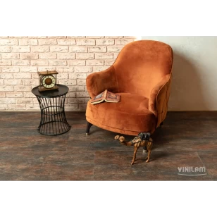Виниловый ламинат Vinilam Ceramo Stone Glue Керамическая Сталь 71716