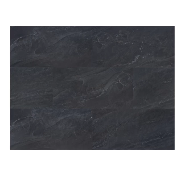 Виниловый ламинат Vinilam Ceramo Stone Glue Неаполитанский Черный 91910 Виниловый ламинат Vinilam Ceramo Stone Glue Неаполитанский Черный 91910