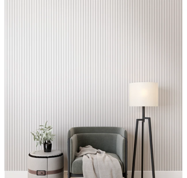 Панель 3D реечная МДФ Stella Beats Standart Белый Панель 3D реечная МДФ Stella Beats Standart Белый