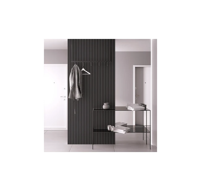 Реечная панель акустическая Stella Comfort De Luxe Black Lead 2780х600 Реечная панель акустическая Stella Comfort De Luxe Black Lead 2780х600