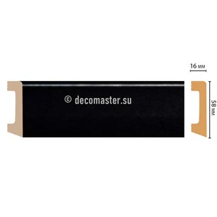 Плинтус напольный Декомастер D234-195