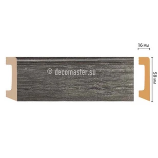 Плинтус напольный Декомастер D234-87