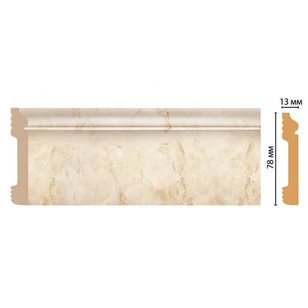 Плинтус напольный Декомастер D005-80