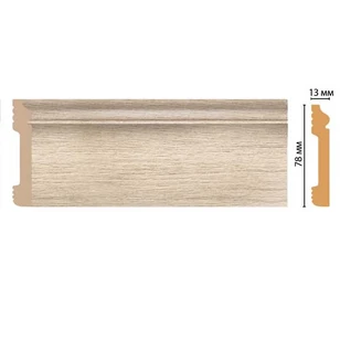 Плинтус напольный Декомастер D005-72