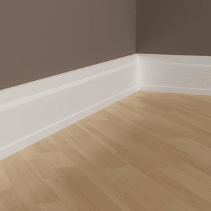 Плинтус Европласт 1.53.102 жесткий 2000х150х22 мм