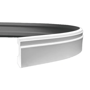 Плинтус Европласт 1.53.101 гибкий 2000х110х27 мм