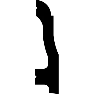 Плинтус Европласт 6.53.801 2000х60х15 мм