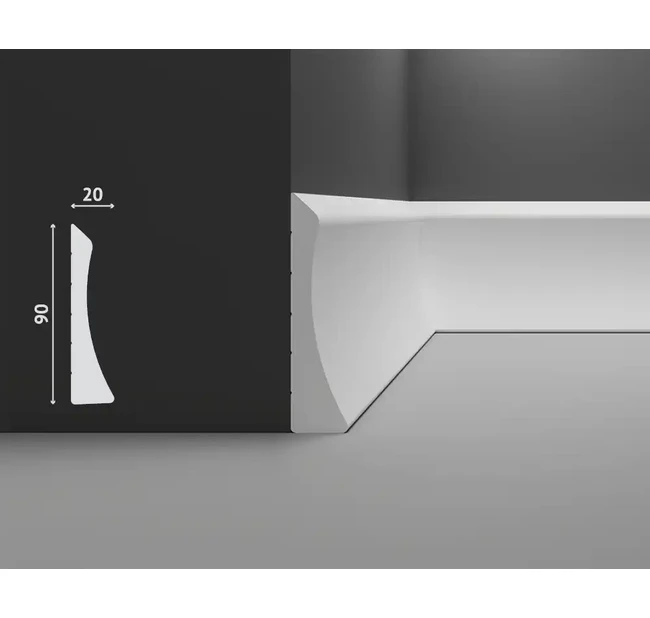 Плинтус DECOSTAR DUROSTYLE SK-45 Плинтус DECOSTAR DUROSTYLE SK-45