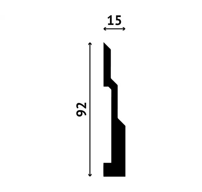 Плинтус DECOSTAR DUROSTYLE SK-48 Плинтус DECOSTAR DUROSTYLE SK-48