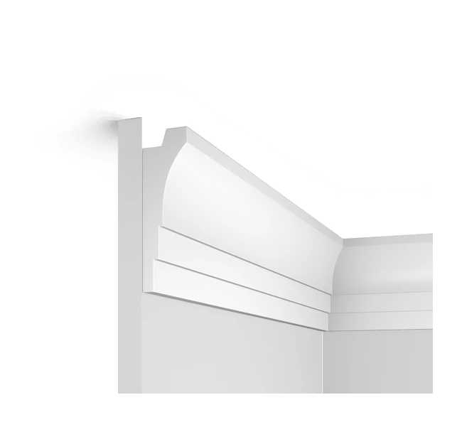 Плинтус потолочный Hi Wood A120 36х120х2000 мм Плинтус потолочный Hi Wood A120 36х120х2000 мм