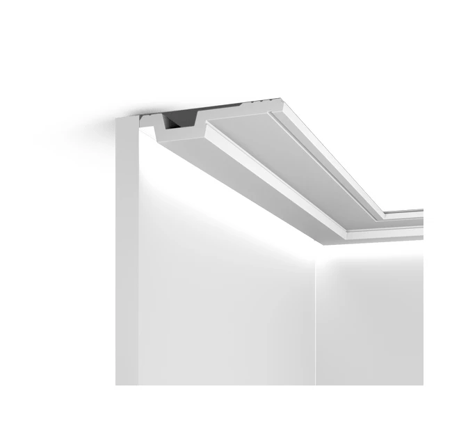 Плинтус потолочный Hi Wood A115V1 22х115х2000 мм Плинтус потолочный Hi Wood A115V1 22х115х2000 мм