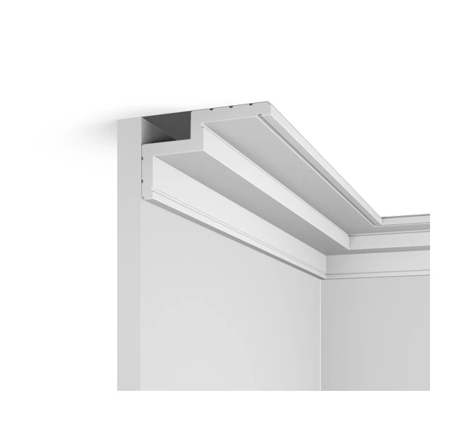 Плинтус потолочный Hi Wood A101 62х102х2000 мм Плинтус потолочный Hi Wood A101 62х102х2000 мм