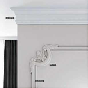 Потолочный карниз Bello Deco К3 100/40
