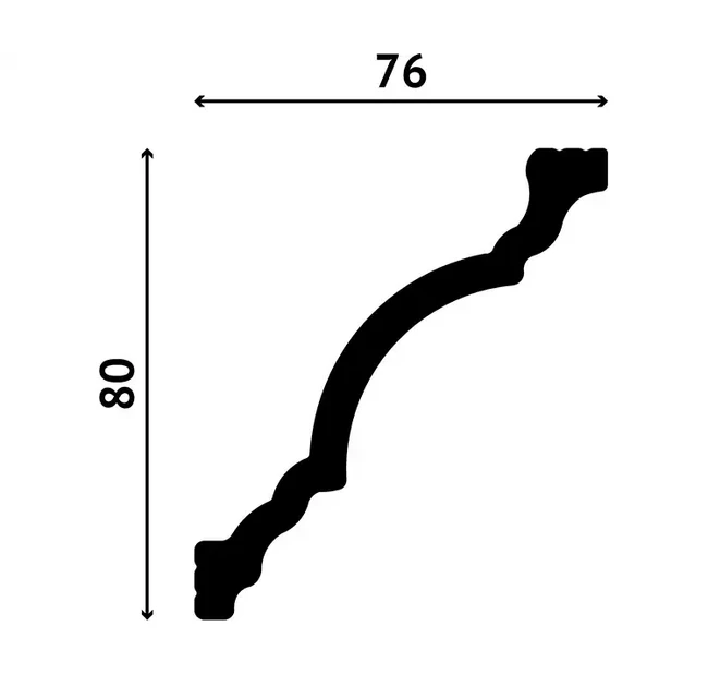 Карниз Decostar Durostyle SK-57 Карниз Decostar Durostyle SK-57