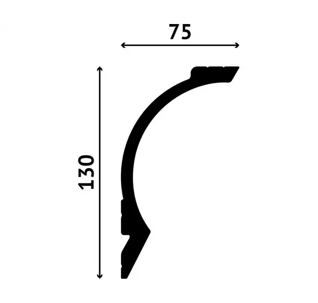 Карниз Decostar Durostyle SK-59 Карниз Decostar Durostyle SK-59
