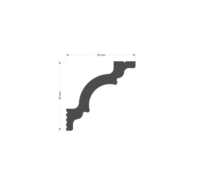 Карниз Decostar Polystyle SG-A35/35 Карниз Decostar Polystyle SG-A35/35