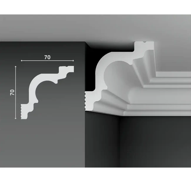 Карниз Decostar Polystyle SG-А70/70 Карниз Decostar Polystyle SG-А70/70