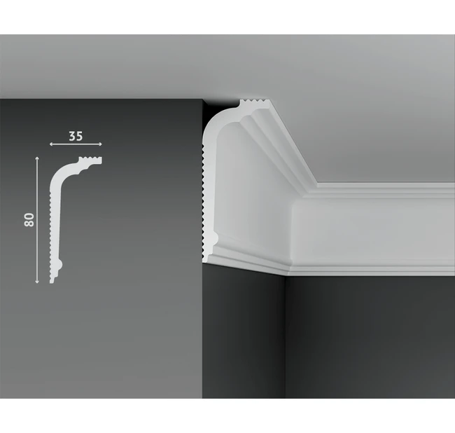 Карниз Decostar Polystyle SG-80/35 Карниз Decostar Polystyle SG-80/35