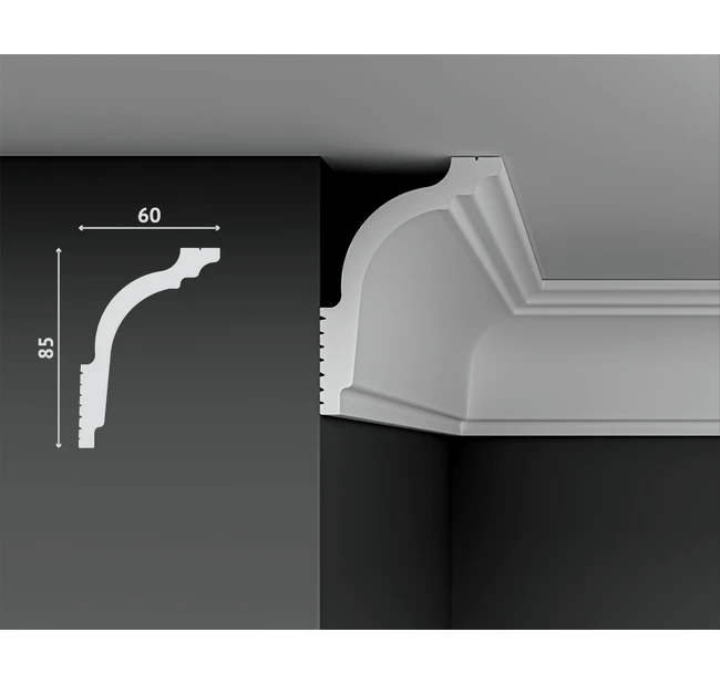 Карниз Decostar Polystyle SG-B85/60 Карниз Decostar Polystyle SG-B85/60