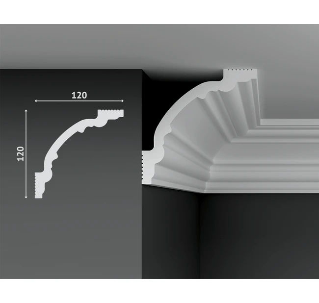 Карниз Decostar Polystyle SG-B120/120 Карниз Decostar Polystyle SG-B120/120
