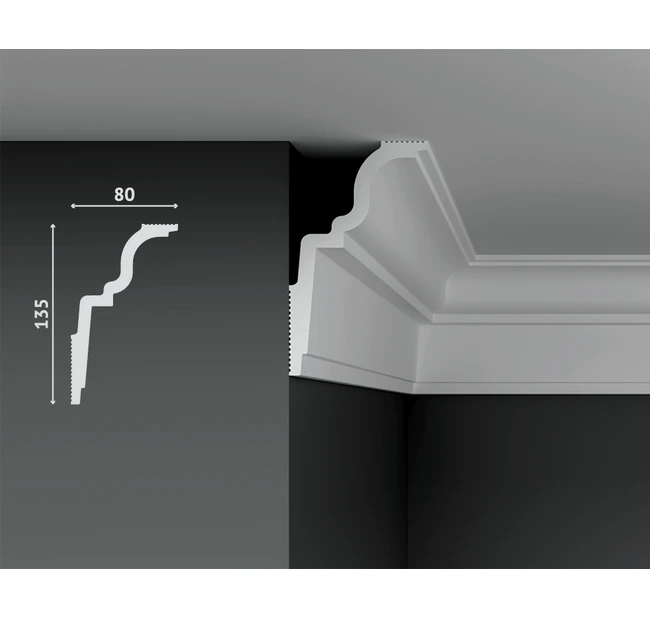 Карниз Decostar Polystyle SG-B135/80 Карниз Decostar Polystyle SG-B135/80