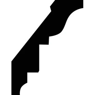 Карниз Европласт 1.50.196 жёсткий 53х70х2000 мм