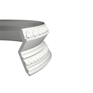 Карниз Европласт 1.50.137 гибкий 185х190х2000 мм