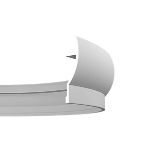 Карниз Европласт 1.50.227 гибкий 73х280х2000 мм