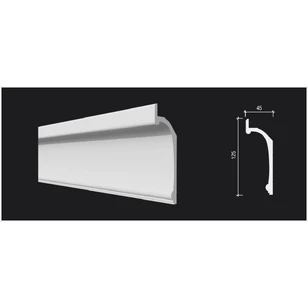 Карниз Decor-Dizayn DD518 45х125х2000 мм