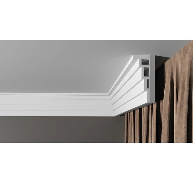 Карниз Decor-Dizayn DD514 43х120х2000 мм Карниз Decor-Dizayn DD514 43х120х2000 мм