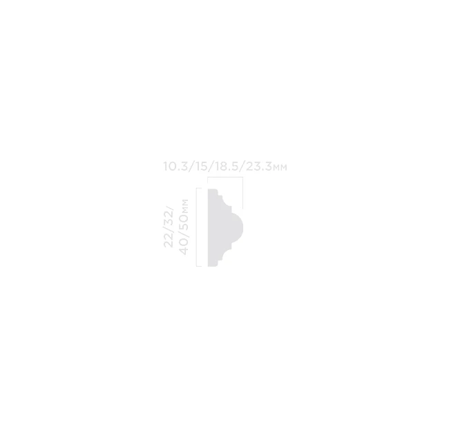 Молдинг Hi Wood D32V1 15х32х2000 мм Молдинг Hi Wood D32V1 15х32х2000 мм
