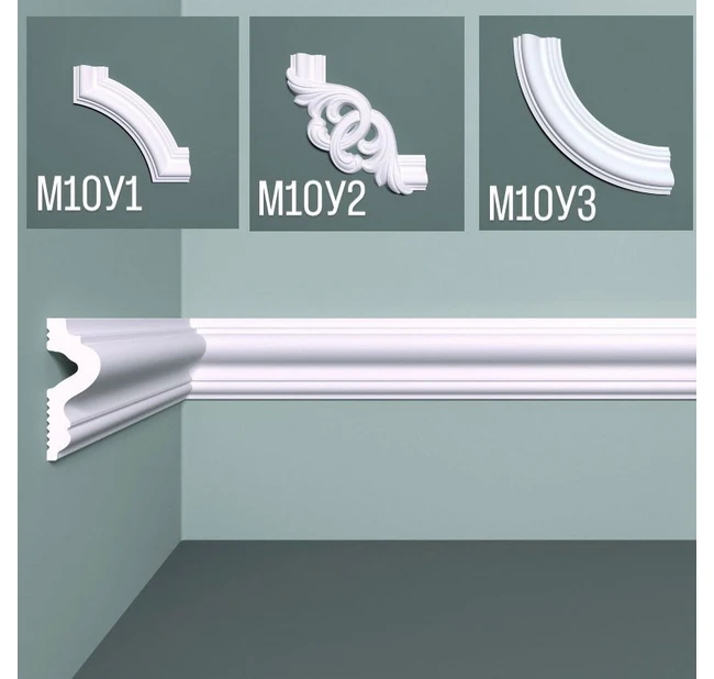 Настенный молдинг Bello Deco М10 45-17 Настенный молдинг Bello Deco М10 45-17