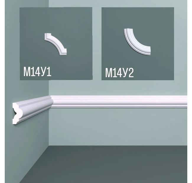 Настенный молдинг Bello Deco М14 25-12 Настенный молдинг Bello Deco М14 25-12