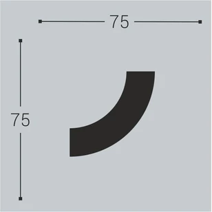 Угол к молдингу M11 Bello Deco М11У2