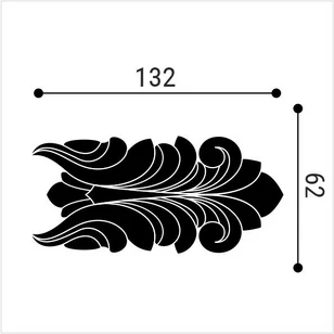 Угол к молдингу M12 Bello Deco М12Н2 (2шт-комплект)