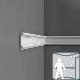 Молдинг Orac Decor DX121-2300 2300х94х23 мм