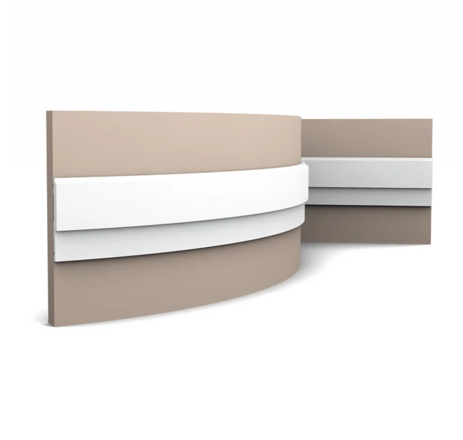 Молдинг гибкий Orac Decor P9900F 2000х80х10 мм Молдинг гибкий Orac Decor P9900F 2000х80х10 мм