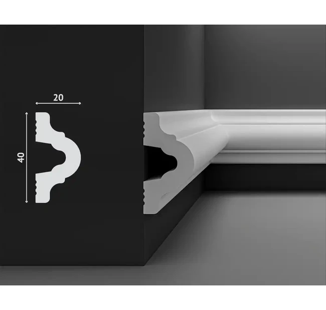 Молдинг DECOSTAR POLYSTYLE SG-40/20 Молдинг DECOSTAR POLYSTYLE SG-40/20